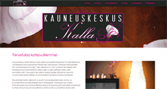 Desktop Screenshot of kauneuskalla.com