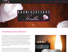 Tablet Screenshot of kauneuskalla.com